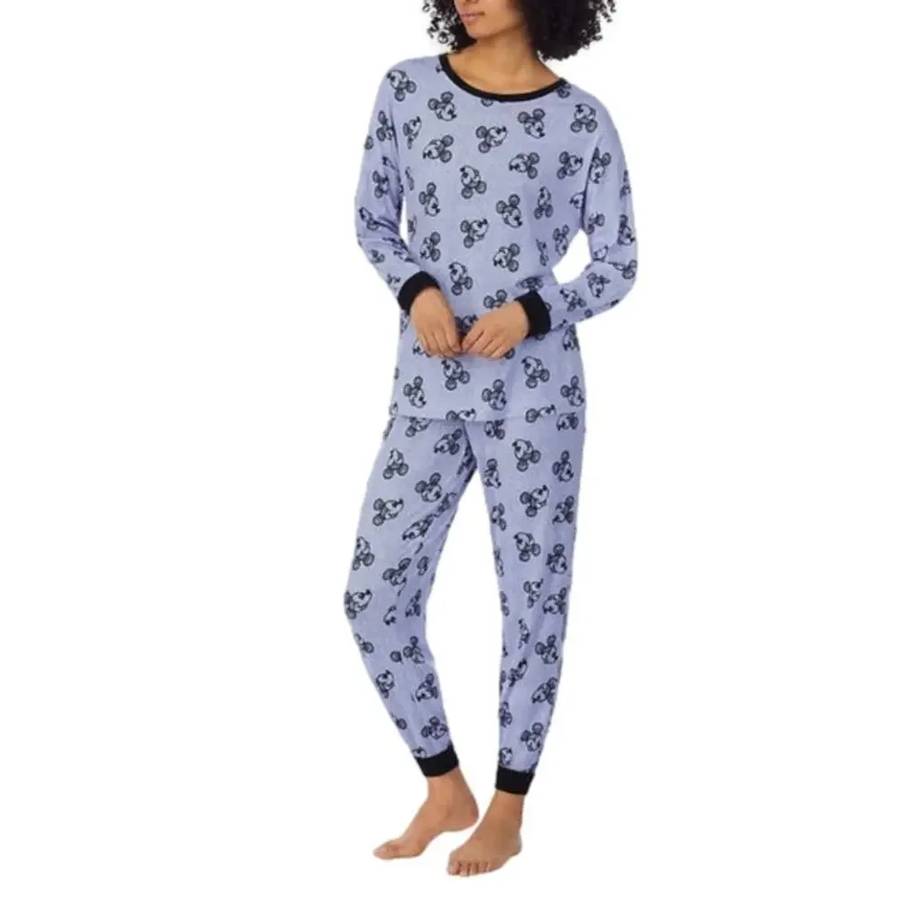 Disney Women's Pajamas Set Blue Small NWT - Picture 4 of 6